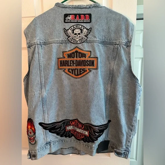 Harley Davidson brand vest.. - Picture 2 of 6